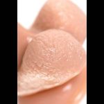 Телесный реалистичный фаллоимитатор Kirc - 17 см.