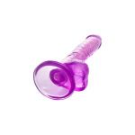 Фиолетовый реалистичный фаллоимитатор Celiam - 20,5 см.