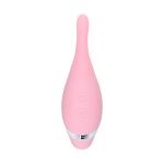 Розовый многофункциональный стимулятор Dahlia - 14 см.
