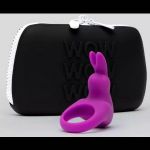 Фиолетовое эрекционное виброкольцо Happy Rabbit Cock Ring Kit