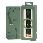 Зеленый стимулятор точки G Luxurious G-Spot Massager - 19,5 см.
