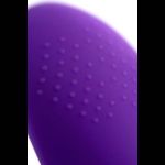 Фиолетовый ротатор «Дрючка-заменитель» с функцией нагрева - 18 см.