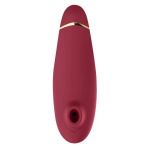 Бордовый клиторальный стимулятор Womanizer Premium 2