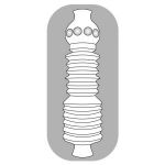 Прозрачный мастурбатор Pocket Masturbator Twister