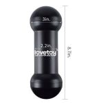 Телесный двусторонний мастурбатор Training Master Double Side Stroker Pussy and Anus