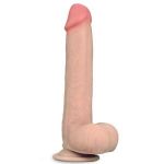 Телесный фаллоимитатор Sliding Skin Dual-Layered 9.0 - 23 см.