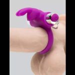 Лиловое виброкольцо с пультом ДУ Remote Control Cock Ring