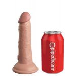 Телесный фаллоимитатор 6  Silicone Dual Density Cock - 17 см.
