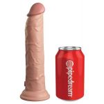 Телесный фаллоимитатор 9  Silicone Dual Density Cock - 25,4 см.
