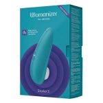 Бирюзовый клиторальный стимулятор Womanizer Starlet 3