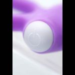 Фиолетовое виброкольцо на пенис Zort