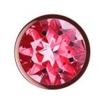 Пробка цвета розового золота с малиновым кристаллом Diamond Ruby Shine L - 8,3 см.