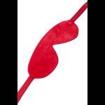 Красная маска Anonymo из искусственной кожи
