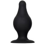 Черная анальная втулка Spade XS - 6,5 см.