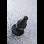 Черная анальная втулка Spade L - 11 см.
