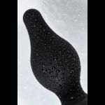 Черная анальная втулка Spade L - 11 см.
