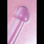 Фиолетовый фаллоимитатор Jelly Dildo M - 18 см.