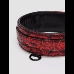 Стильный ошейник с поводком Reversible Faux Leather Collar and Lead