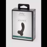 Черный вибратор на палец для G-стимуляции Sensation Rechargeable G-Spot Vibrator