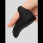 Черный вибратор на палец Sensation Rechargeable Finger Vibrator