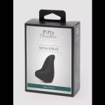 Черный вибратор на палец Sensation Rechargeable Finger Vibrator