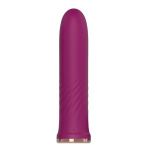 Сливовый миниатюрный вибромассажер AN Stalk - 10,2 см.