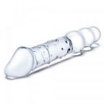 Прозрачный двухсторонний стимулятор 12  Double Ended Dildo - 28 см.