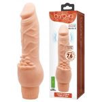 Телесный вибратор-реалистик Clark - 19,5 см.