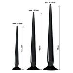 Набор из 3 длинных анальных пробок Super Long Flexible Butt Plug Set