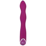 Фиолетовый вибратор A & G-Spot Rabbit Vibrator для стимуляции зон G и A - 23,6 см.