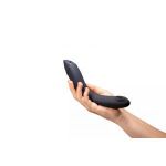 Темно-серый стимулятор G-точки Womanizer OG c технологией Pleasure Air и вибрацией - 17,7 см.