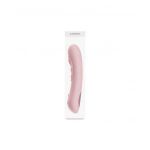 Нежно-розовый интерактивный вибратор Pearl3 - 20 см.