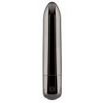 Черная вибропуля Real Simple - 10 см.