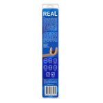 Двусторонний телесный фаллоимитатор REAL - 33 см.
