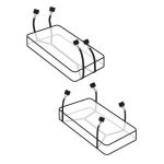 Фиксаторы для кровати Wraparound Mattress Restraints