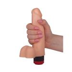 Реалистичный фаллоимитатор с вибрацией - 16,5 см.
