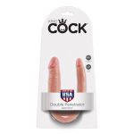 Двусторонний фаллоимитатор U-Shaped Small Double Trouble - 33,5 см.