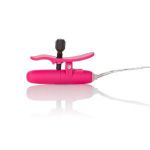 Розовые зажимы на соски с нагревательным эффектом с вибрацией Heated Nipple Teasers 