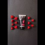 Съедобный лубрикант JUJU Raspberry с ароматом малины - 50 мл.