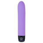 Фиолетовый вибратор G-точки Smile Genius - 20 см.