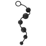 Анальная цепочка Black Velvets Anal Beads - 40 см.