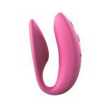Розовый вибратор для пар We-Vibe Sync 2