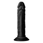Черный анально-вагинальный фаллоимитатор Double Penetrator - 19,5 см.
