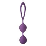 Фиолетовые вагинальные шарики Flirts Kegel Balls