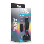 Черный анальный вибратор Drive Plug - 14,6 см.