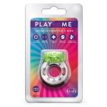 Зеленое эрекционное виброкольцо Arouser Vibrating C-Ring