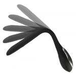 Черный гибкий уретральный стимулятор с вибрацией Vibrating Bendable Dilator - 13,5 см.