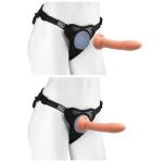 Черные трусики для страпона Body Dock SE на регулируемых ремнях