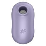 Сиреневый вакуумный вибростимулятор клитора Satisfyer Pro To Go 2