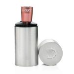 Розовая металлическая вибропуля Doxy - 12 см.